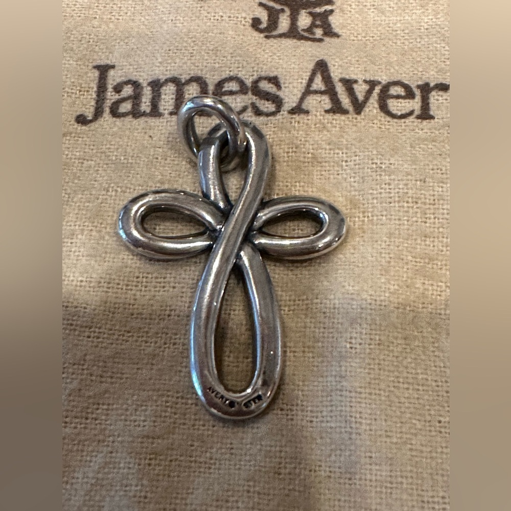 Retired James Avery Eternal Loop Cross Pendant - image 8